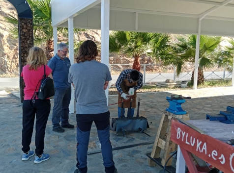 Taller de escultura en directo